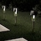Pure Garden 12.2 Stainless Steel Outdoor Solar Path Lights, Silver, 12PK 50-LG1067 - alternate 1
